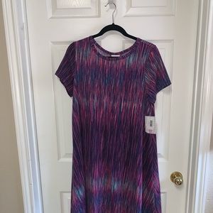 NWT Lularoe Medium Cary, pink and purple